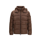 Moncler Brown Polyamide Full-Length Jacket