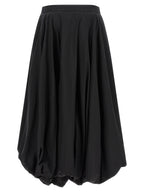 Y-3 Black Polyamide Mini Skirt