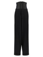 Dsquared² Black Wool Dress Pants