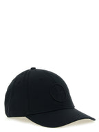 Stone Island Black Cotton Cap (Baseball Hat)