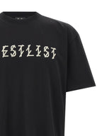 44 Label Group Black Cotton T-Shirt