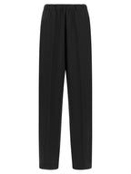 Fabiana Filippi Black Virgin Wool Casual Pants