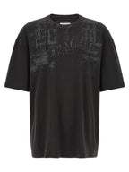 Maison Margiela Black Cotton Long Sleeve T-Shirt