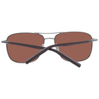 Serengeti Gray Metal Sunglasses