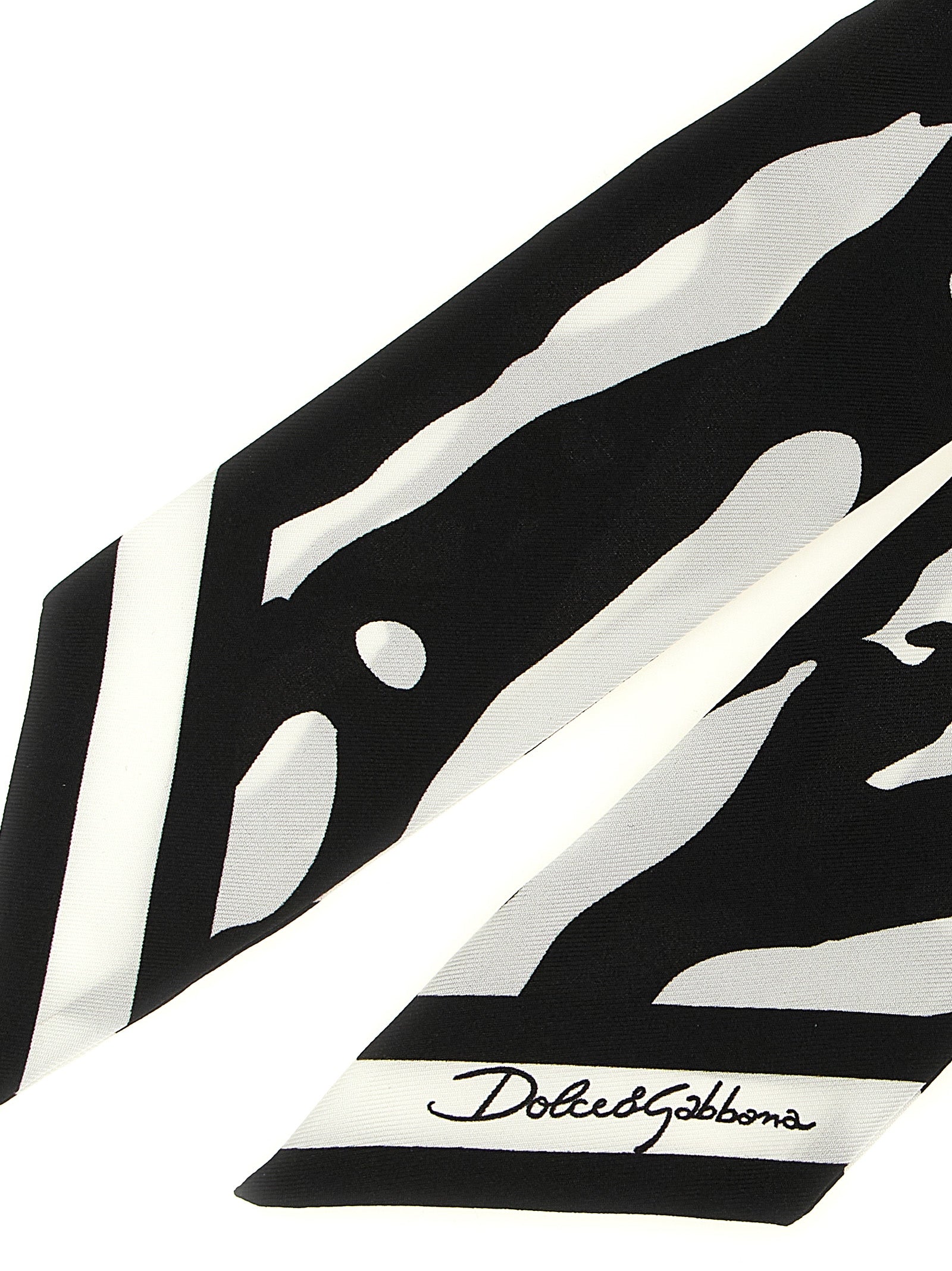 Dolce & Gabbana Bicolor Silk Foulard