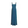 Forte_Forte Blue Acetate Long Dress