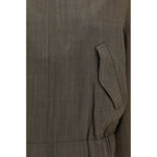 Ganni Bicolor Wool Oves Aries Bomber