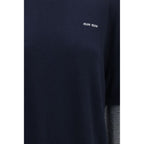 Miu Miu Blue Wool Oves Aries Sweatshirt