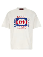 Gucci White Cotton T-Shirt