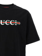 Gucci Black Cotton T-Shirt