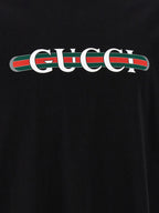 Gucci Black Cotton T-Shirt