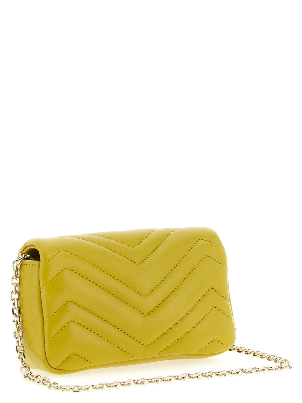 Gucci Bicolor Lamb Leather Shoulder Bag