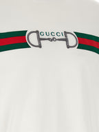 Gucci White Cotton T-Shirt