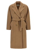 Max Mara Beige Virgin Wool Coat