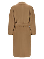 Max Mara Beige Virgin Wool Coat