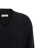 Brunello Cucinelli Black Cashmere Cardigan
