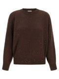 Brunello Cucinelli Brown Cashmere Cardigan