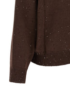 Brunello Cucinelli Brown Cashmere Cardigan