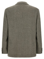 Brunello Cucinelli Bicolor Wool Blazer