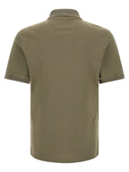 Brunello Cucinelli Bicolor Cotton Polo Shirt