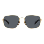 David Beckham Gold Metal Sunglasses