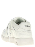 Off-White White Calfskin Low Top Sneakers
