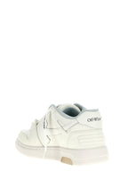 Off-White Bicolor Bovine Leather Sneakers