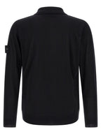 Stone Island Black Virgin Wool Cardigan