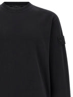 Stone Island Black Cotton Sweatshirt