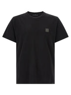 Stone Island Black Cotton T-Shirt