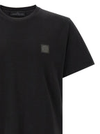 Stone Island Black Cotton T-Shirt
