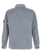 Stone Island Gray Cotton Blouse