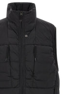 Stone Island Black Polyamide Sleeveless Jacket