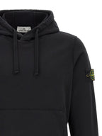 Stone Island Black Cotton Sweatshirt