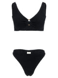 Hunza G Black Polyamide Bikini