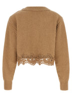 Chloé Beige Wool Cardigan