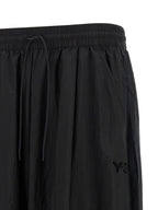 Y-3 Black Polyamide Athletic Pants