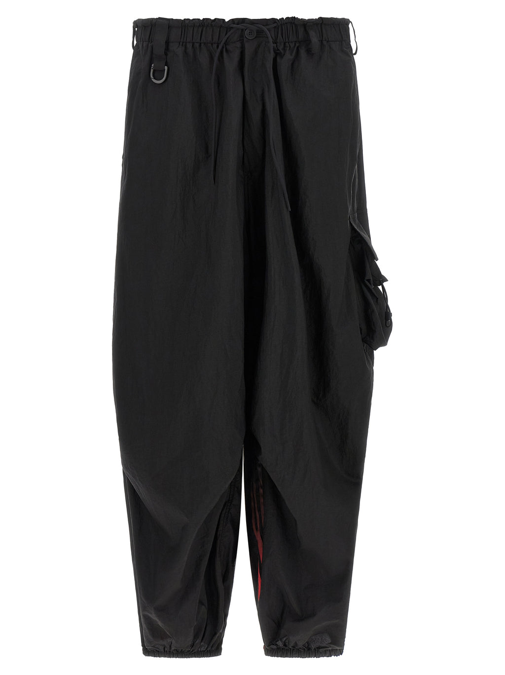 Y-3 Black Polyamide Cargo Pants