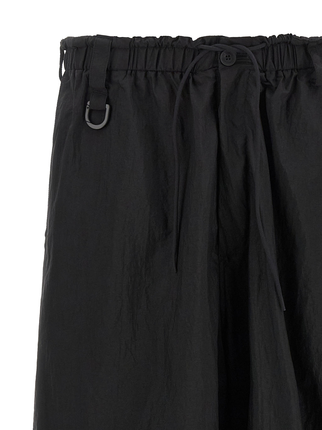 Y-3 Black Polyamide Cargo Pants