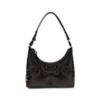 Maison Margiela Black Lamb Ovis Aries Aries Shoulder Bag
