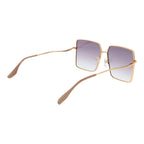 Trussardi Gold Stainless Steel Sunglasses