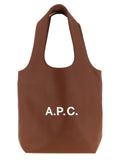 A.P.C. Brown Polyester Handbag