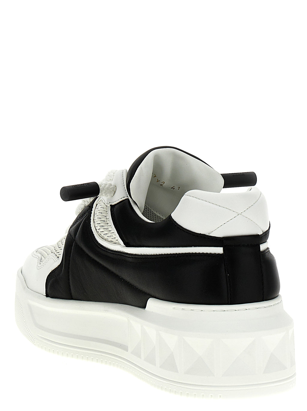Valentino Garavani Bicolor Calfskin Chunky Sneakers