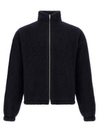 Jil Sander Blue Wool Sweatshirt