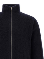 Jil Sander Blue Wool Sweatshirt
