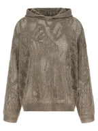 Brunello Cucinelli Brown Linen Cardigan