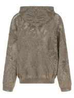 Brunello Cucinelli Brown Linen Cardigan
