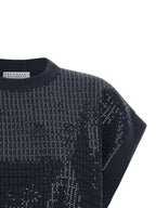Brunello Cucinelli Multicolor Wool Cardigan