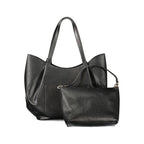 Guess Jeans Nero Poliuretano Women Handbag