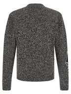 Valentino Garavani Bicolor Virgin Wool Cardigan